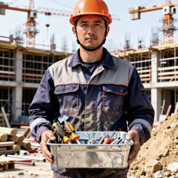 Подсобник на стройке&nbsp;