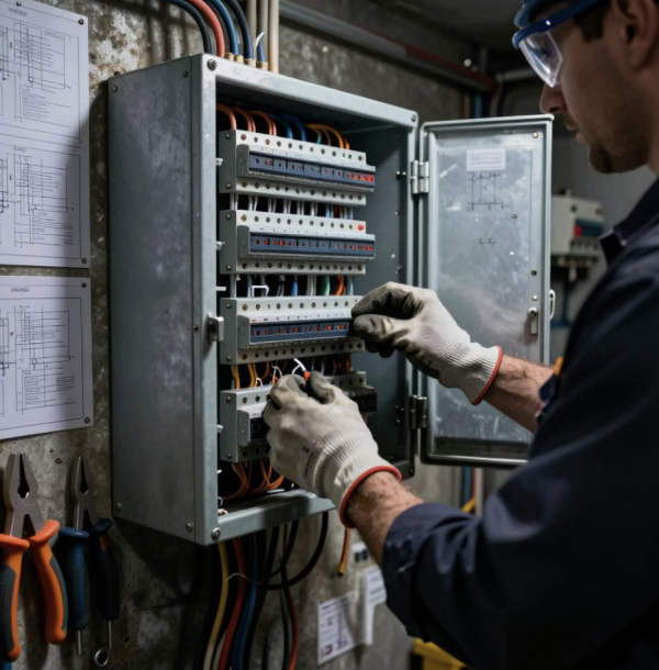 Монтаж электрощитового оборудования