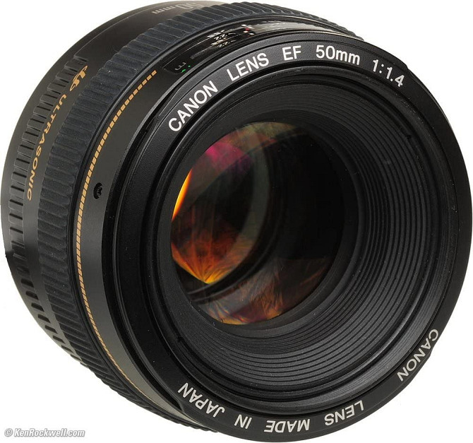 Объектив Canon EF 50mm f/1.4 USM Prime в отличном состоянии Павлодар - изображение 2