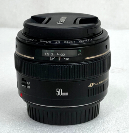 Объектив Canon EF 50mm f/1.4 USM Prime в отличном состоянии Павлодар - изображение 1
