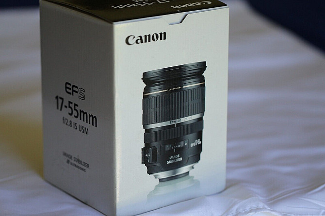 Объектив Canon EF-S 17-55mm f/2.8 IS USM для цифровых камер Canon Павлодар - изображение 6