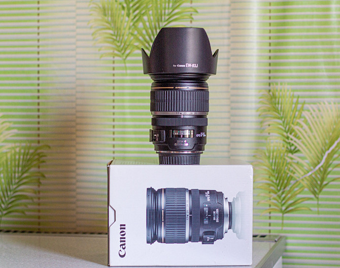Объектив Canon EF-S 17-55mm f/2.8 IS USM для цифровых камер Canon Павлодар - изображение 1