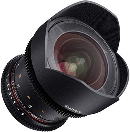 Широкоугольный кинообъектив Samyang 14 мм T3.1 для камер Canon EF Павлодар - сурет 3