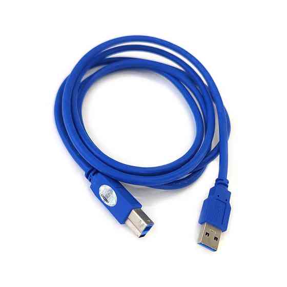 Кабель USB3.0 V-T 3UCA0020 AM/BM (для принтера), Длина 1.8 м. USB 3.0 Характеристики Длина: 1.8м. Вес: 85г. Размеры упаковки: 25.5см х 20см (мягкая уп Алматы