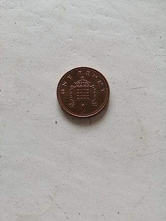 Продам польскую монету 5 злотых 1984 год и 1 пенни королевы Елизаветы 2007 год Усть-Каменогорск - изображение 3