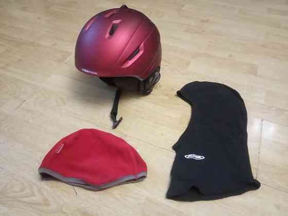 Продам горнолыжный шлем Solomon Ranger, проветриваемый, цвет бордовый-матовый, размер 58-59 см. Алматы