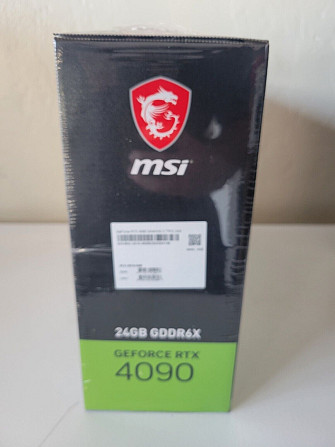 Продается MSI GeForce RTX 4090 Gaming X TRIO 24GB Алматы - сурет 1