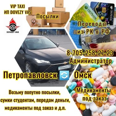 VIP TAXI с г. Петропавловск до медцентров г. Омск Петропавловск - изображение 3