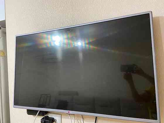 Продам телевизор марки LG диагональю 110 см. Подключен интернет, ютуб-канал, изи, нетфликс. Астана (Нур-Султан)