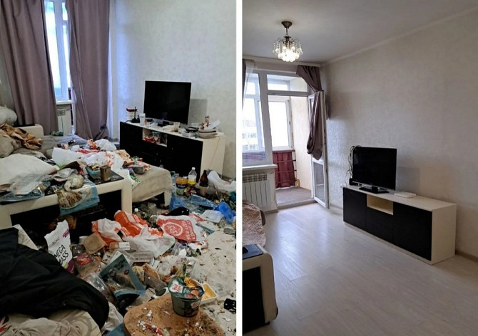 Клининг уборка квартиры, домов, помещений, Клининговые услуги Уборка Алматы - изображение 7