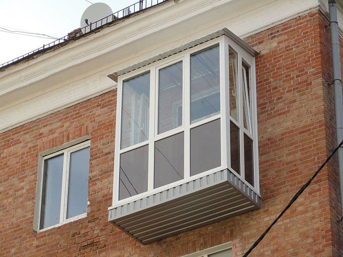 Остекление балконов и лоджии. Низкие цены. Акция. Балкон пластиковый Караганда - изображение 2
