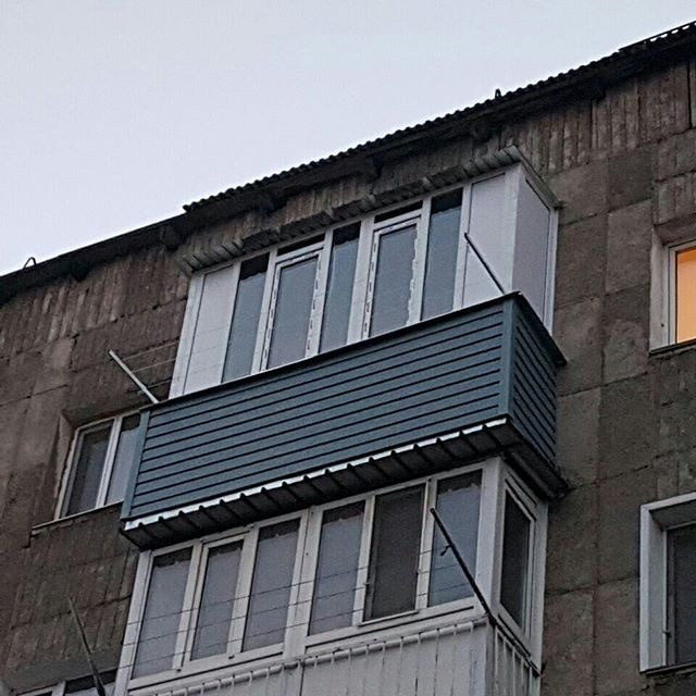 Крыша на балкон с отделкой потолка Қарағанды - сурет 1
