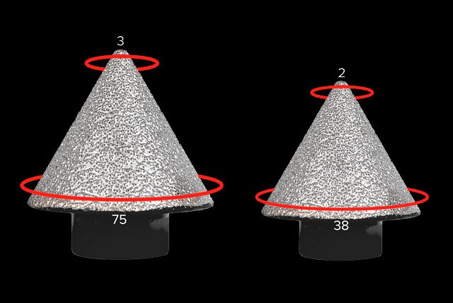 Продам Алмазные фрезы-KATANA Diamond Mill Conical Type Алматы - изображение 2