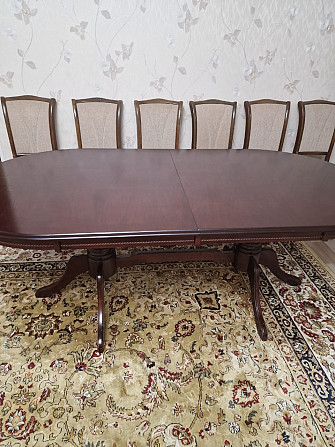 Продам обеденную зону: обеденный стол, стулья обеденные Астана (Нур-Султан) - изображение 3