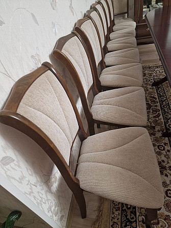 Продам обеденную зону: обеденный стол, стулья обеденные Астана (Нур-Султан) - изображение 1