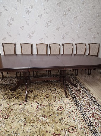 Продам обеденную зону: обеденный стол, стулья обеденные Астана (Нур-Султан) - изображение 2