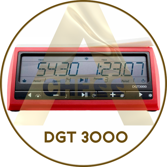 Часы DGT 3000 с большим дисплеем и многими функциями для игр