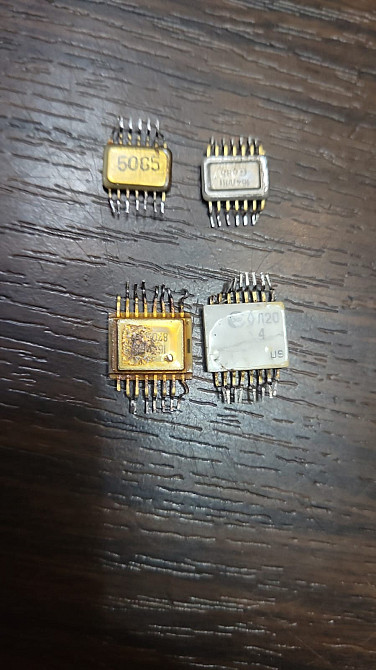 Чипы с различными размерами и формами