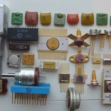 Разнообразные электронные компоненты и детали