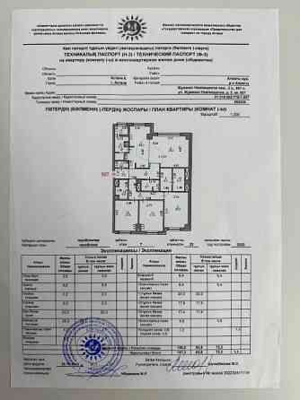 Технический паспорт квартиры с схемой планировки