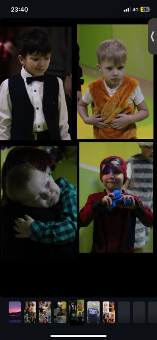 Картинка с детьми в различных нарядах