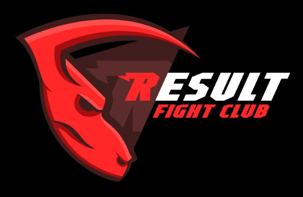 Логотип клуба боевых искусств RESULT
