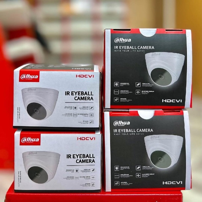 Камеры видеонаблюдения Dahua в упаковке