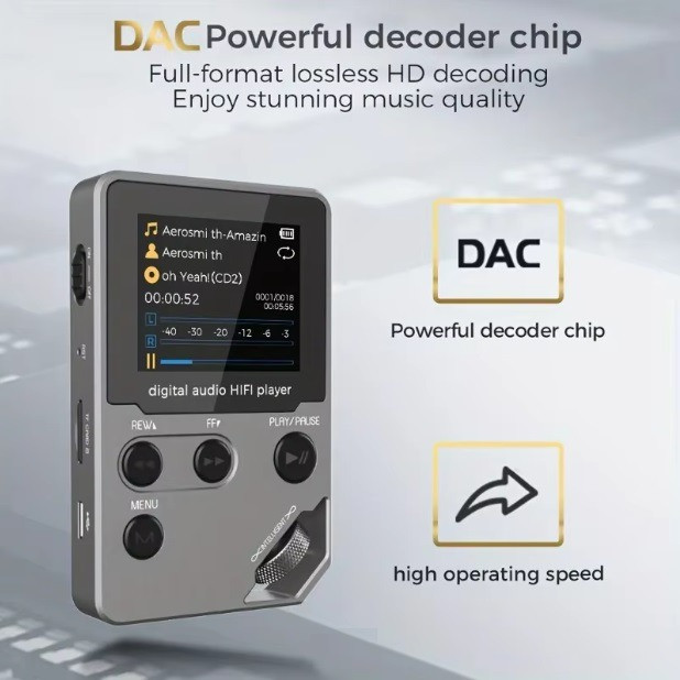 Цифровой аудиоплеер HiFi с мощным декодером и высокой скоростью работы