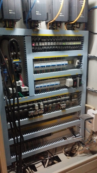 Электрощиттегі кешенді жабдықтаудың распределиттегі элементтері.