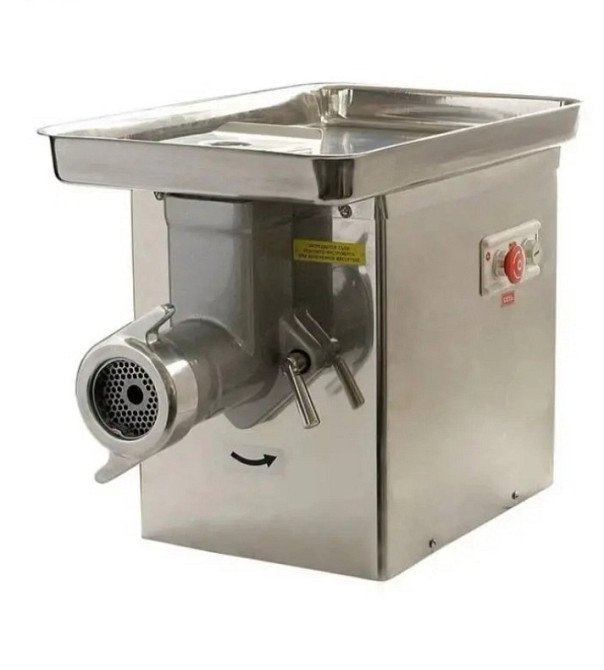 Мясорубка из Stainless Steel с крупным лотком и насадкой для измельчения мяса