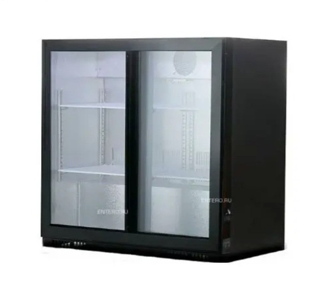 Сусыны сақтауға арналған мөлдір есіктері бар тоңазытқыш