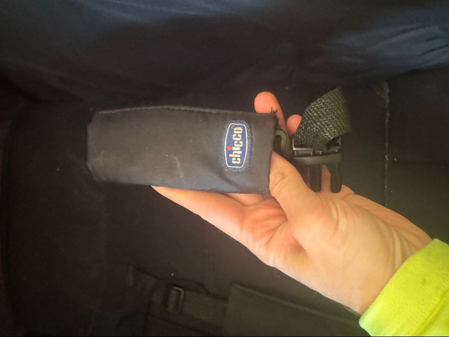 черный чехол от коляски с логотипом