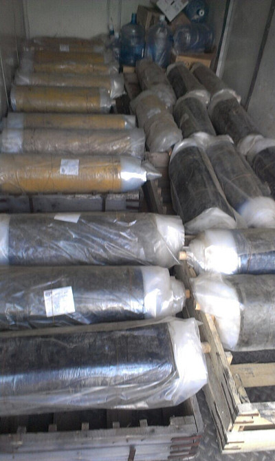 Оралған резинотранспортерлік материалдар рулондары