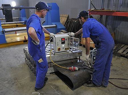 Резинотранспортерлік лентаны өңдеу бойынша жұмыс процесі