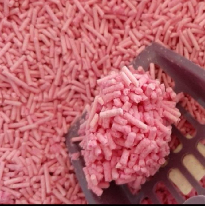 Жиналған гранулалардың бір бөлігі арналған жәшік.