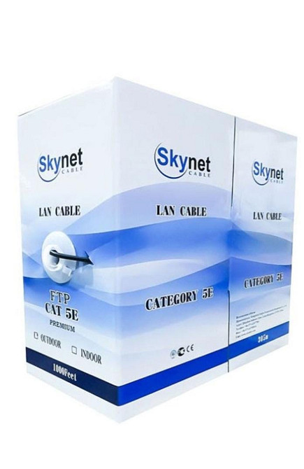 Skynet желілік кабель қорабы, 5e категориясы, LAN кабелі, ішкі жұмыстарға арналған.