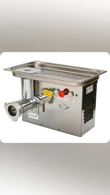 Электромясорубка из нержавеющей стали с регулировкой скорости и дополнительными функциями