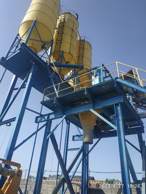 Системы хранения сыпучих материалов на стройплощадке