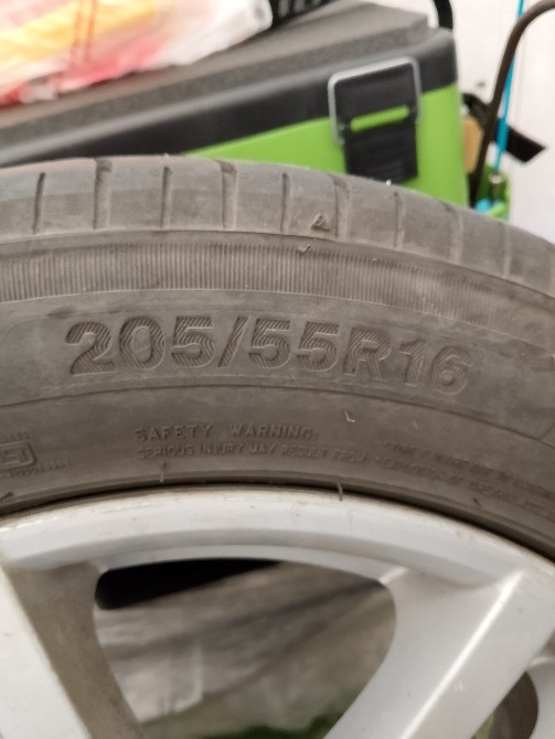 205/55R16 шинаның таңбасы