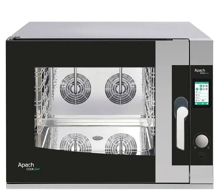 Духовка Apach с стеклянной дверцей и вентилятором