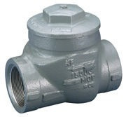 Запорный клапан с резьбовым соединением, металлический