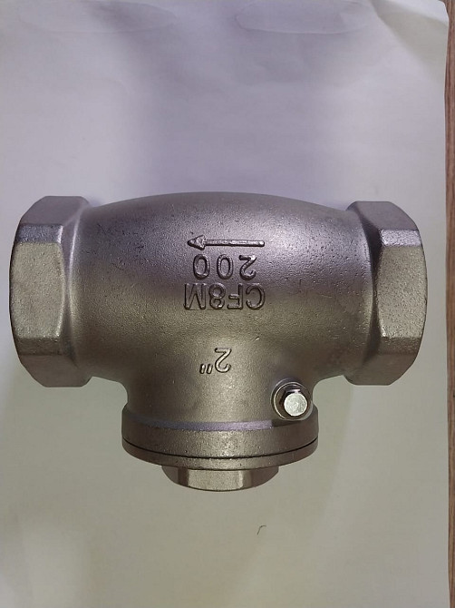 Запорный клапан с диаметром 2 дюйма, материал CF8