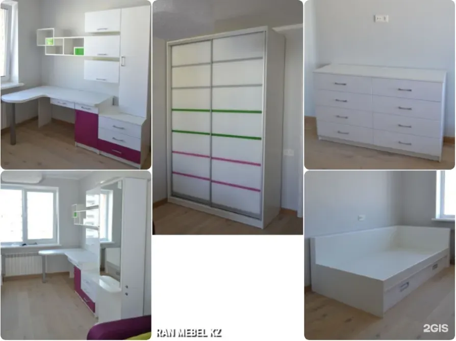 Современная мебель для спальни и рабочего пространства