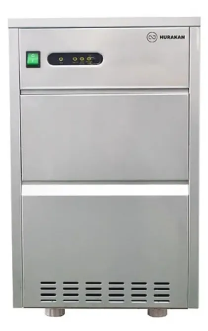 Машина для приготовления льда Hurakan, современный дизайн, металлический корпус, интуитивно понятная панель управления для удобства использования