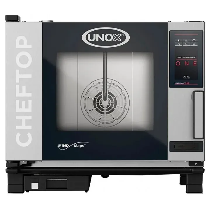 Современная комби-печь UNOX Cheftop, модель с интуитивным управлением и функцией MIND Maps для удобства приготовления