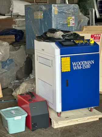 WOODMAN WM-1500 лазерлік құрылғысы қосымша құрылғылармен