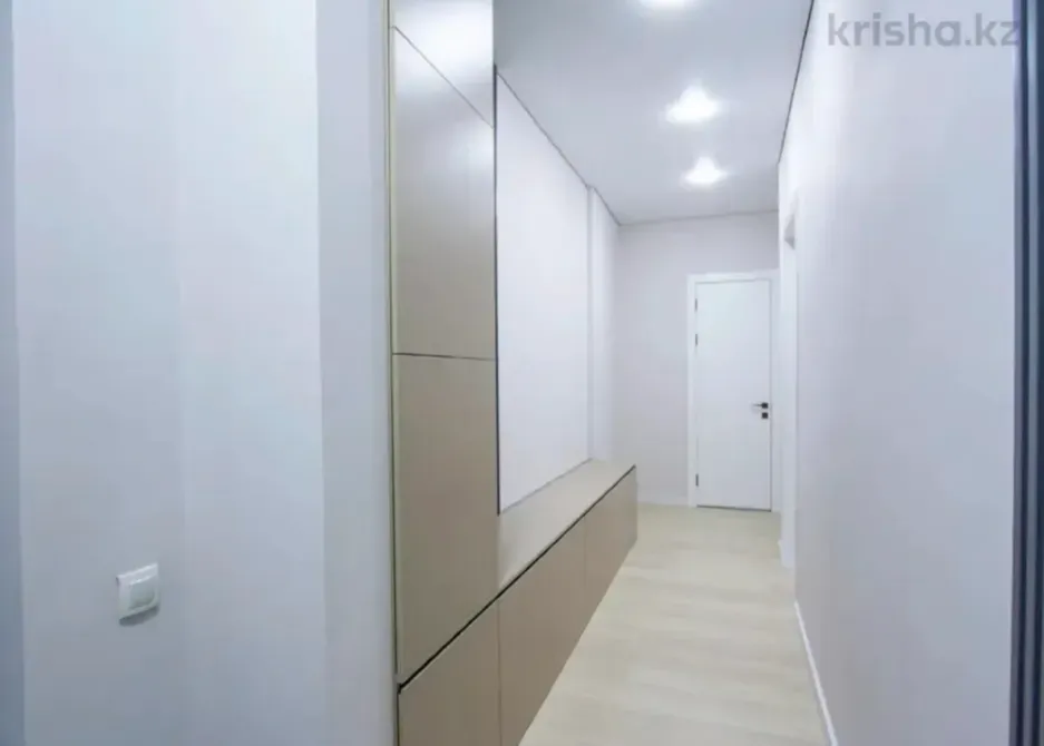 Интеграцияланған шкафтар және кіреберісі бар дәліз