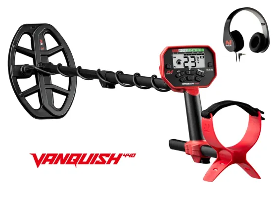 Металлоискатель Vanquish 440 с цифровым дисплеем и наушниками