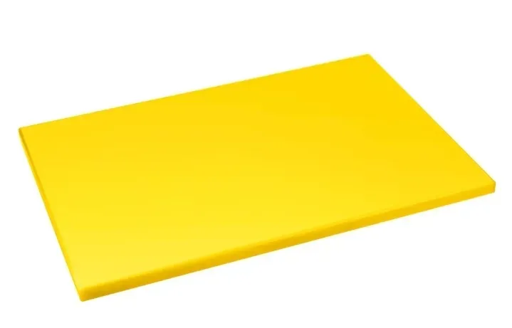 Желтый пластиковый лист для различных дизайнерских и ремесленных проектов