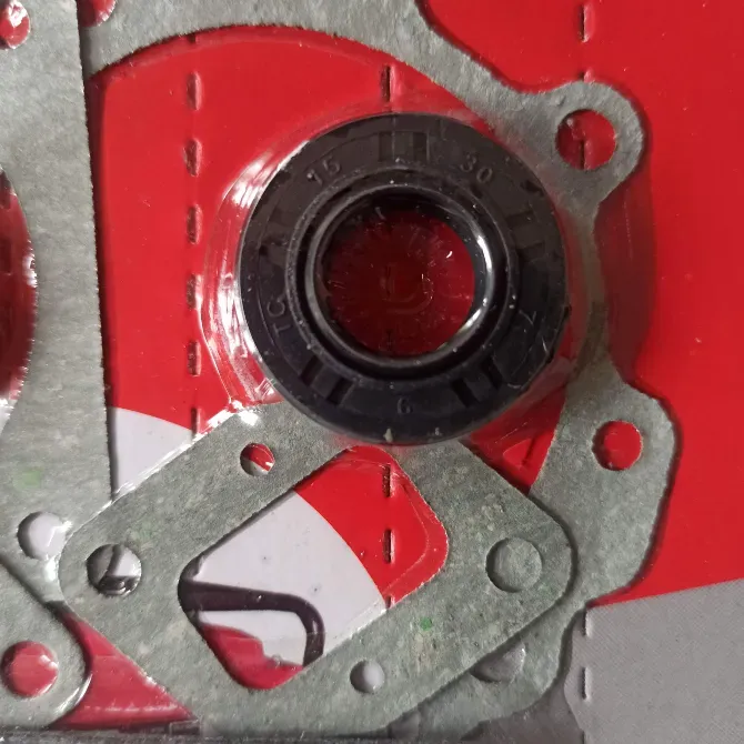 Детали прокладки и сальник ZINET, вид сверху